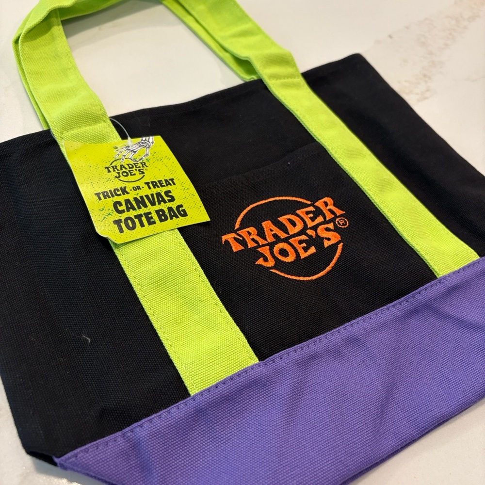 Trader Joe's Halloween Canvas Tote Bag!